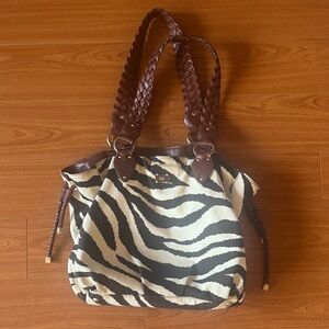 Extremely RARE Michael Kors zebra bag.